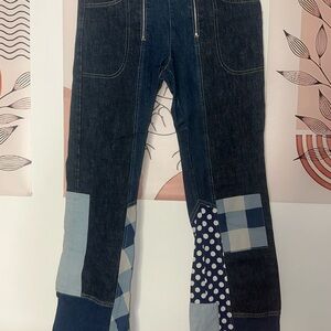Castelbajac Patchwork Denim Jeans